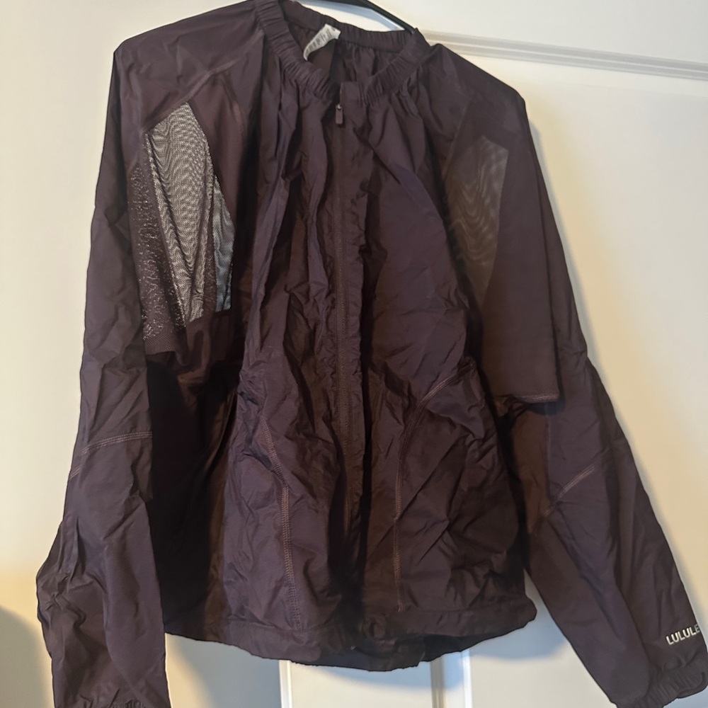 Lululemon Athletica Maroon Brown Jacket